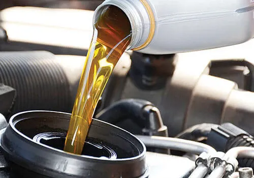 oil change services near dallas - client vehicle being serviced