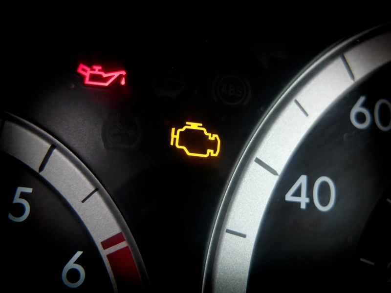 European auto diagnostics needed for warning light